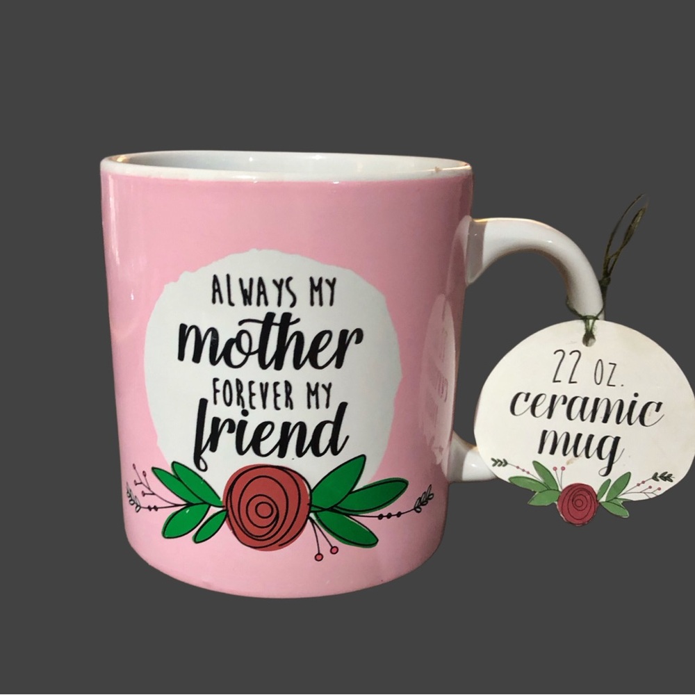 Mother/Friend 22oz Pink Floral Gift Mug